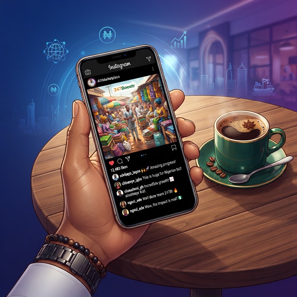Smartphone screen showing high engagement on an Instagram post