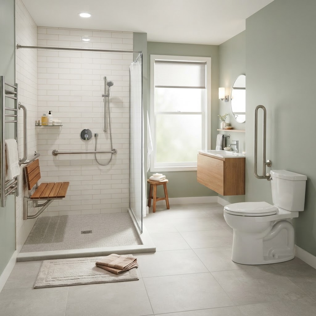 Age in Place Bathroom Design Ideas and Considerations