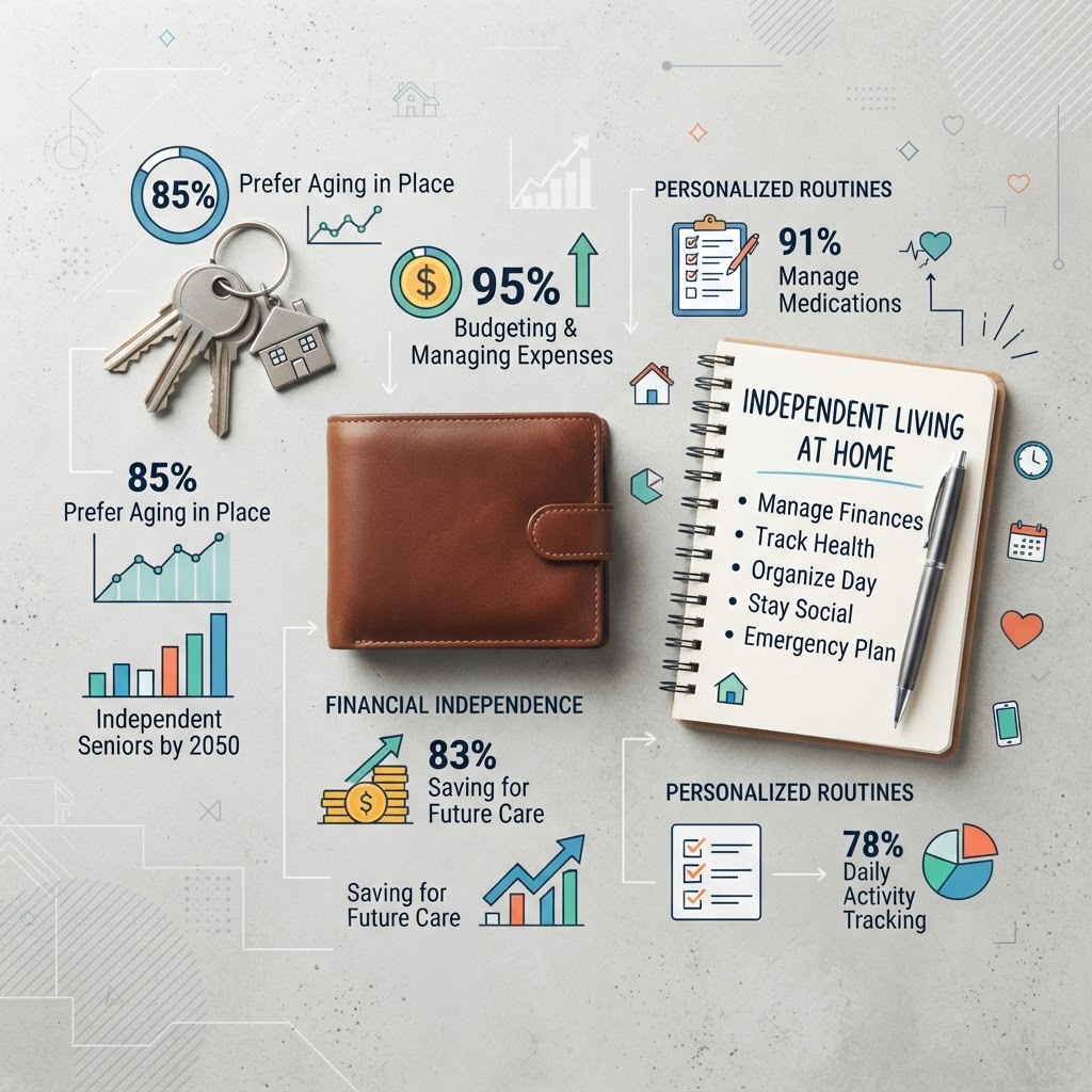Living Independently At Home: Thoughts, Facts And Statistics
