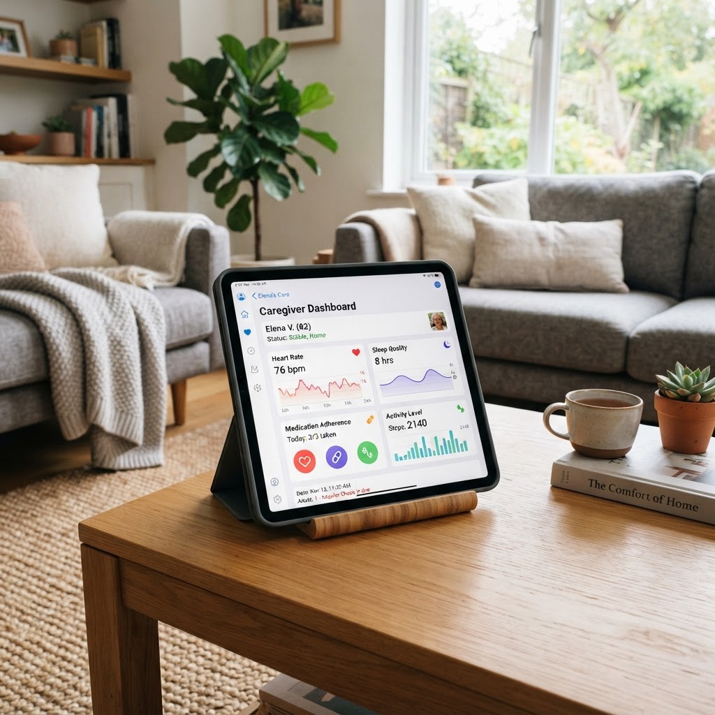Smart Home Technology for Caregivers and Eldercare
