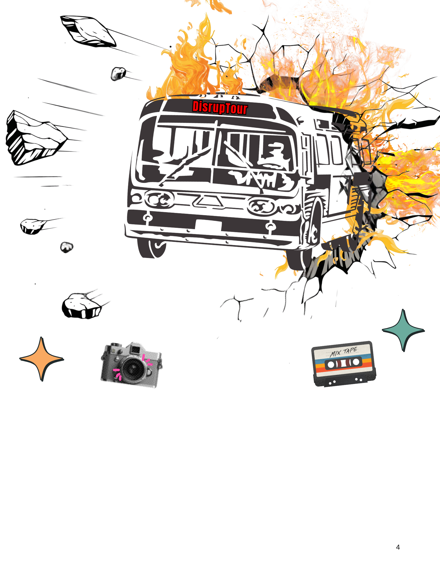 DisrupTour bus