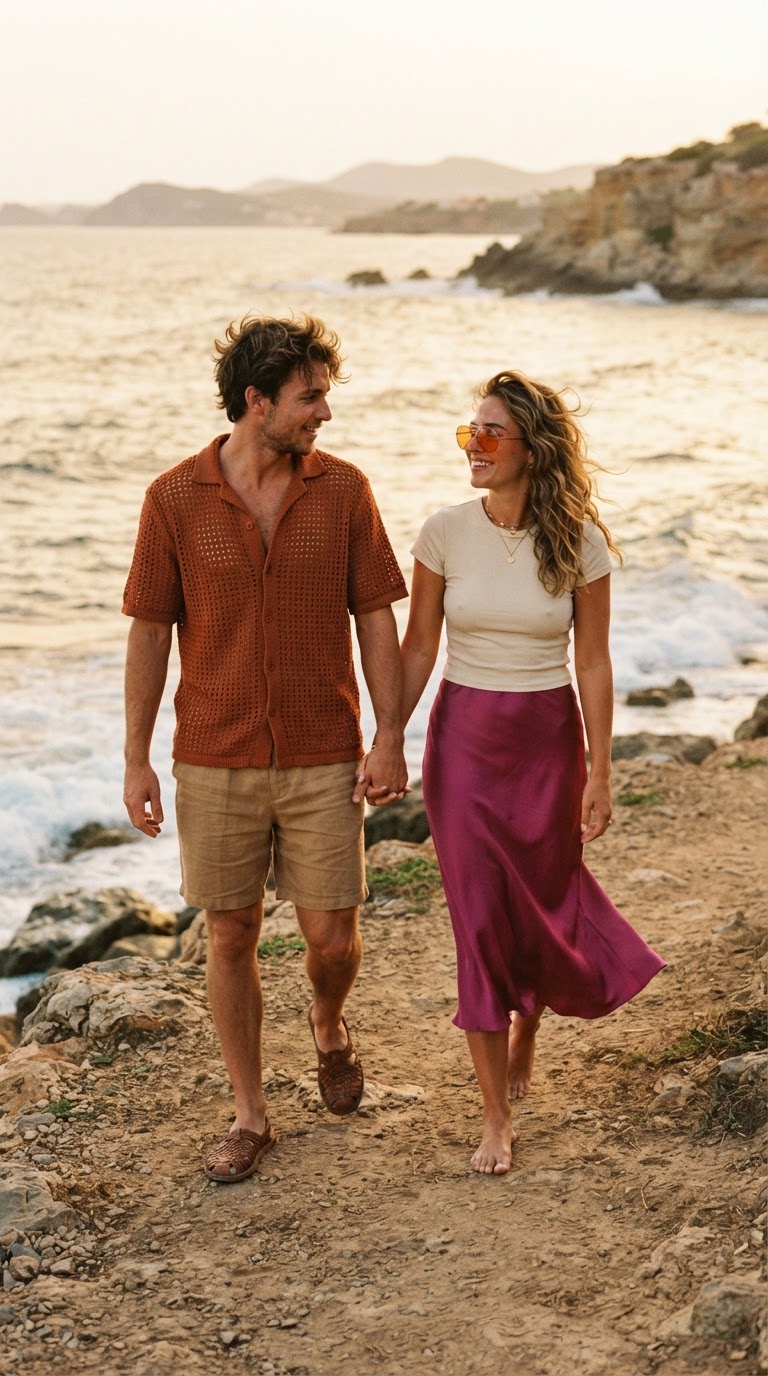 Sunset Gradients — pride couple outfits idea