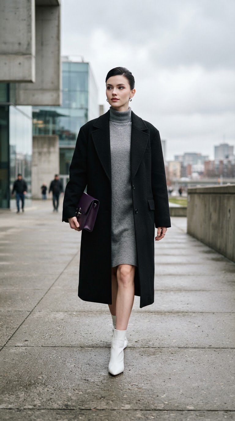 Fashion outfit inspired by the Asexual Pride Flag — Asexual Flag — Minimalist Monochrome
