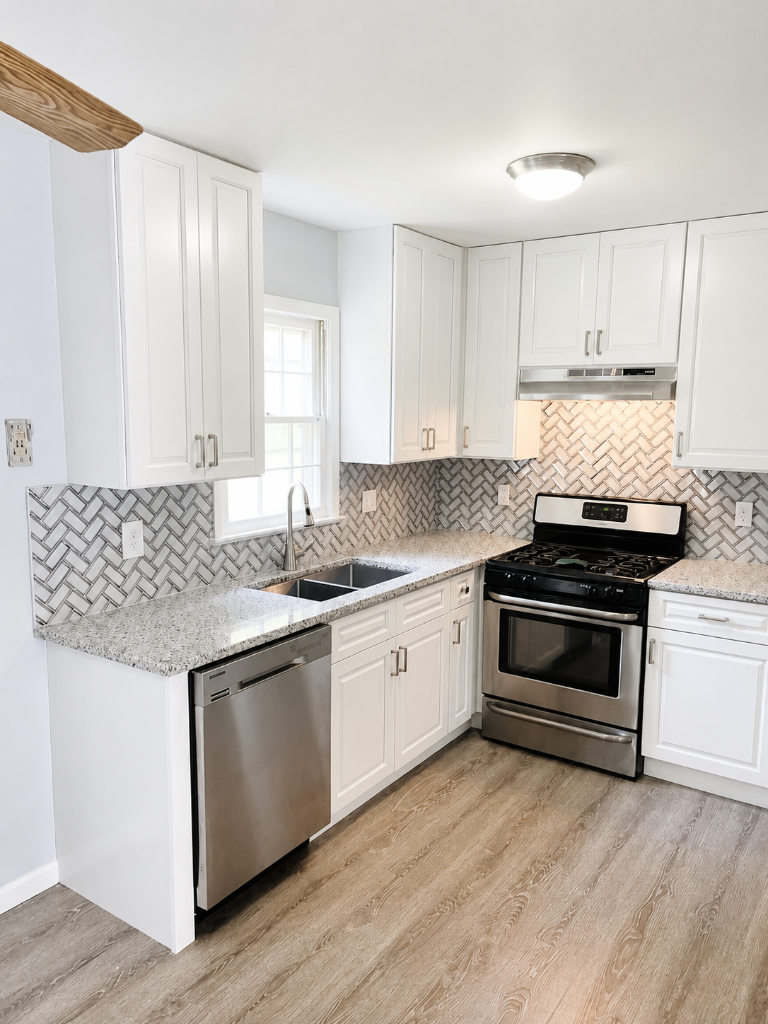 White Kitchen Update