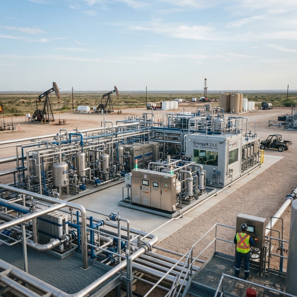 EnergyX Scales US Lithium Output With New Texas Facility