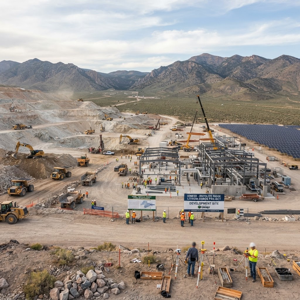 Ioneer Secures DOE Loan Finalization for Rhyolite Ridge