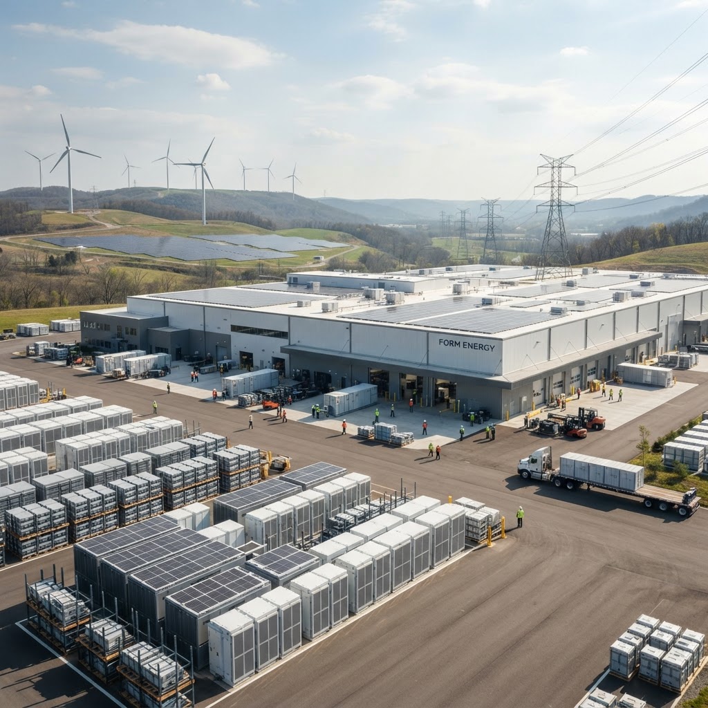 Form Energy Secures $750M to Scale Iron-Air Battery Output