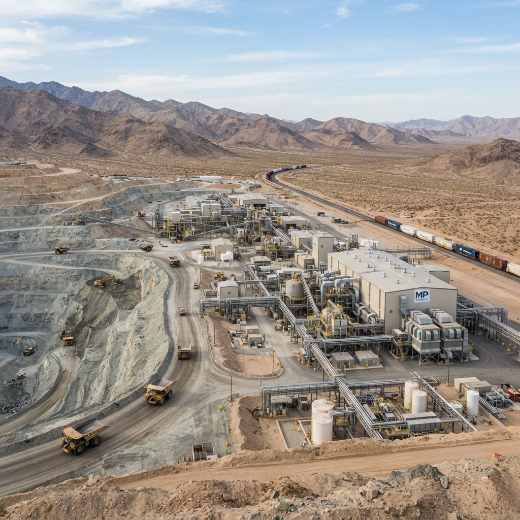 MP Materials Advances US Rare Earth Magnet Independence