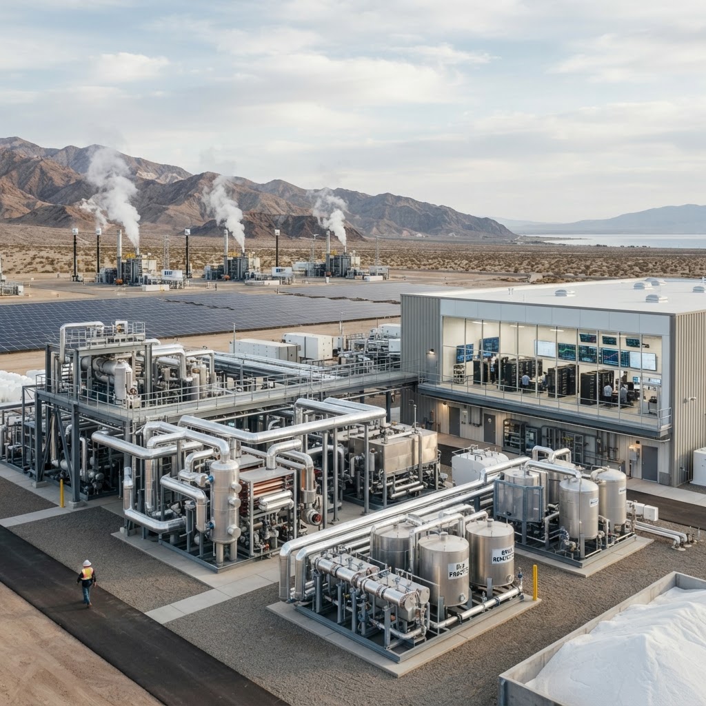 TerraLithium and BHE Advance Geothermal Lithium Extraction