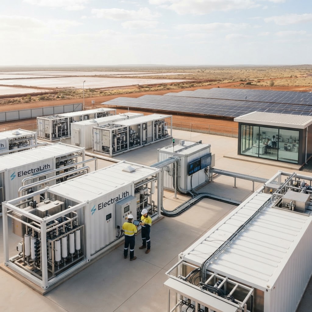 ElectraLith Advances Water-Free Lithium Extraction Tech