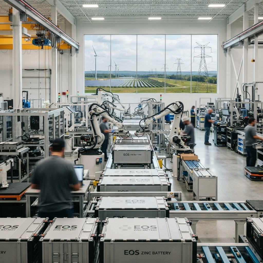 Eos Energy Secures $303.5M DOE Loan for Battery Expansion