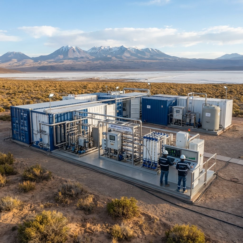 Litus Advances Lithium Recovery with New Pilot Plant
