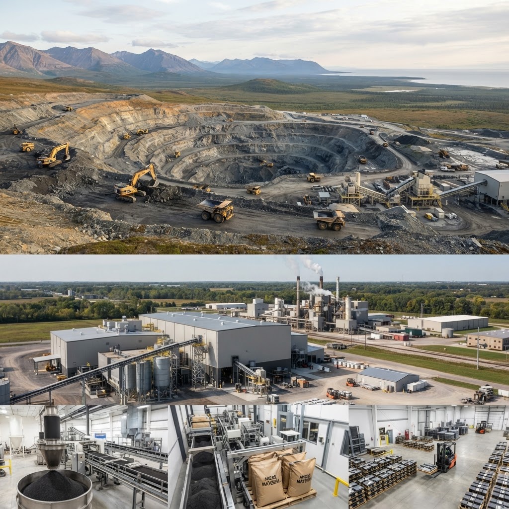 Graphite One Advances Alaska-Ohio Supply Chain Strategy