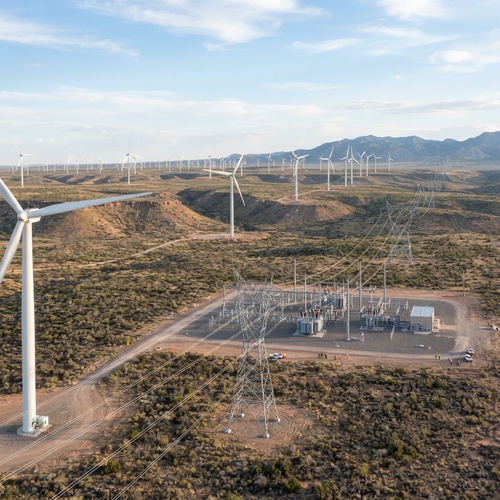 Pattern Energy Commissions Huge New Mexico Wind Complex