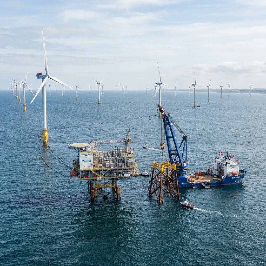 Ørsted and Brookfield Finalize $2.3B UK Offshore Deal