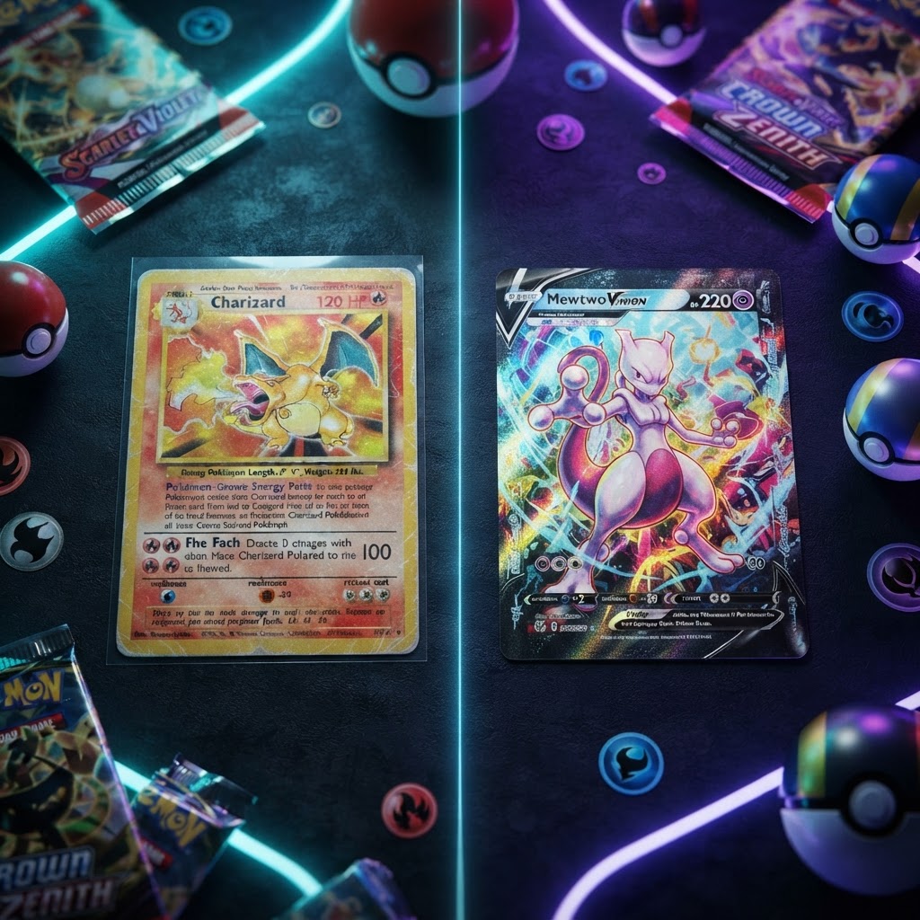 Vintage Holo Charizards vs Modern Illustration Rares: Choosing Your Collecting Path