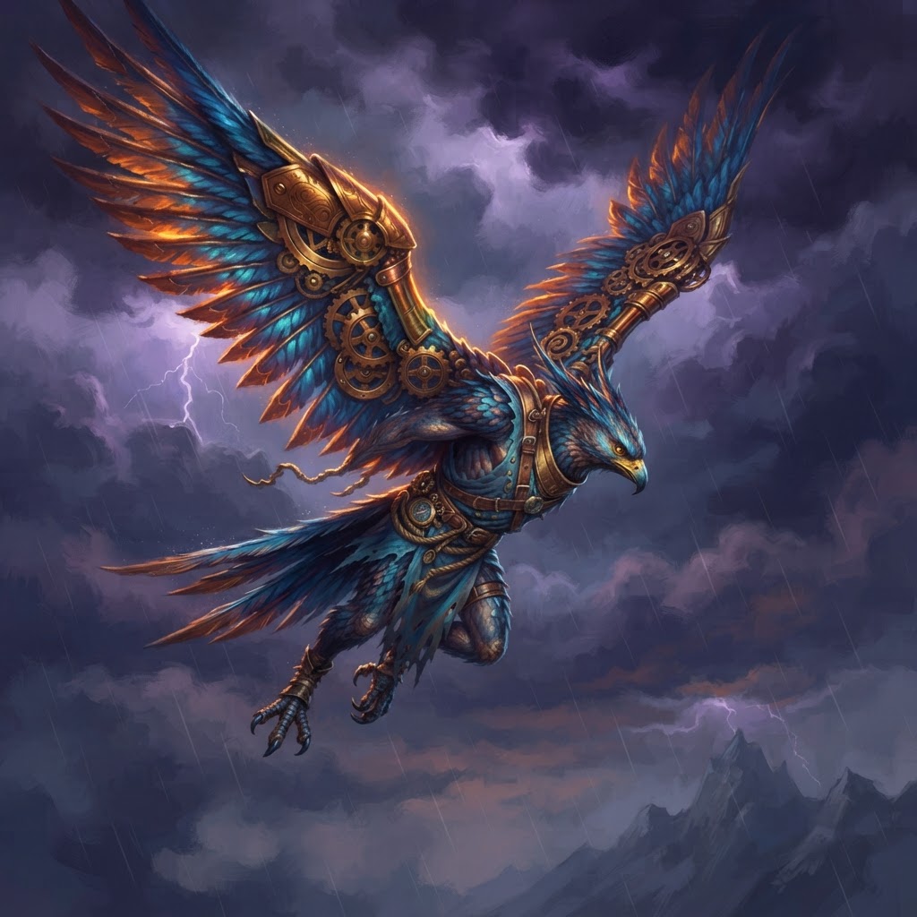 Brass-Wing Knight