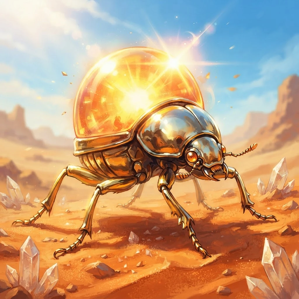 Sun-Scarab