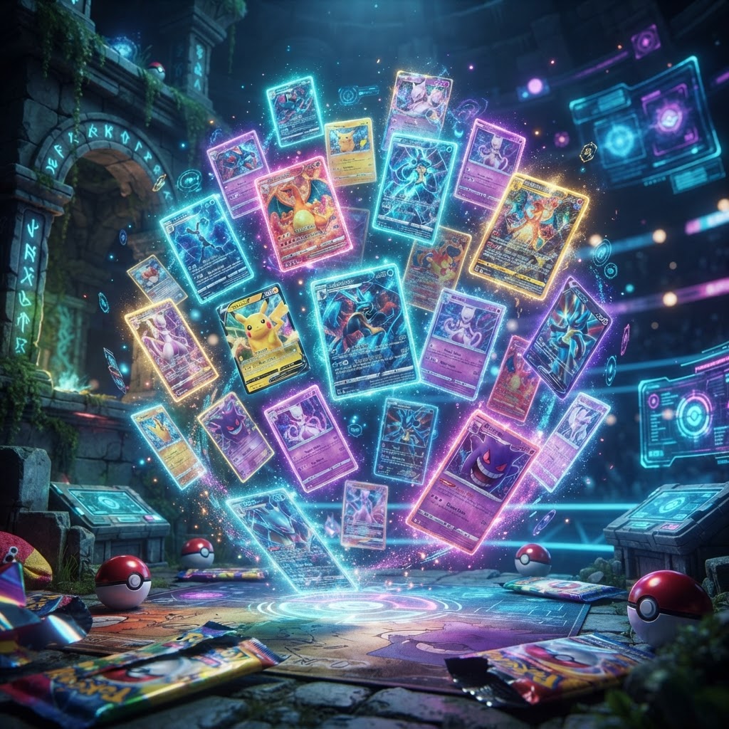The Influence of Pokemon Spin-Off Titles on TCG Card Rarity and Value