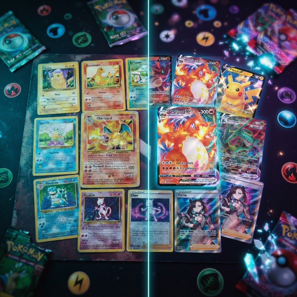 Wizards of the Coast vs. Modern Era: Where Should New Pokemon Card Collectors Start?