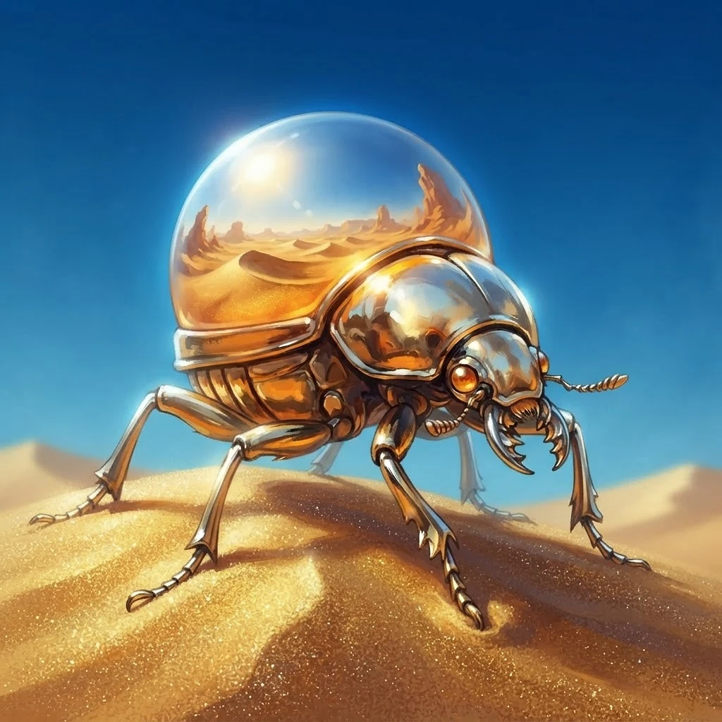 Sun-Scarab