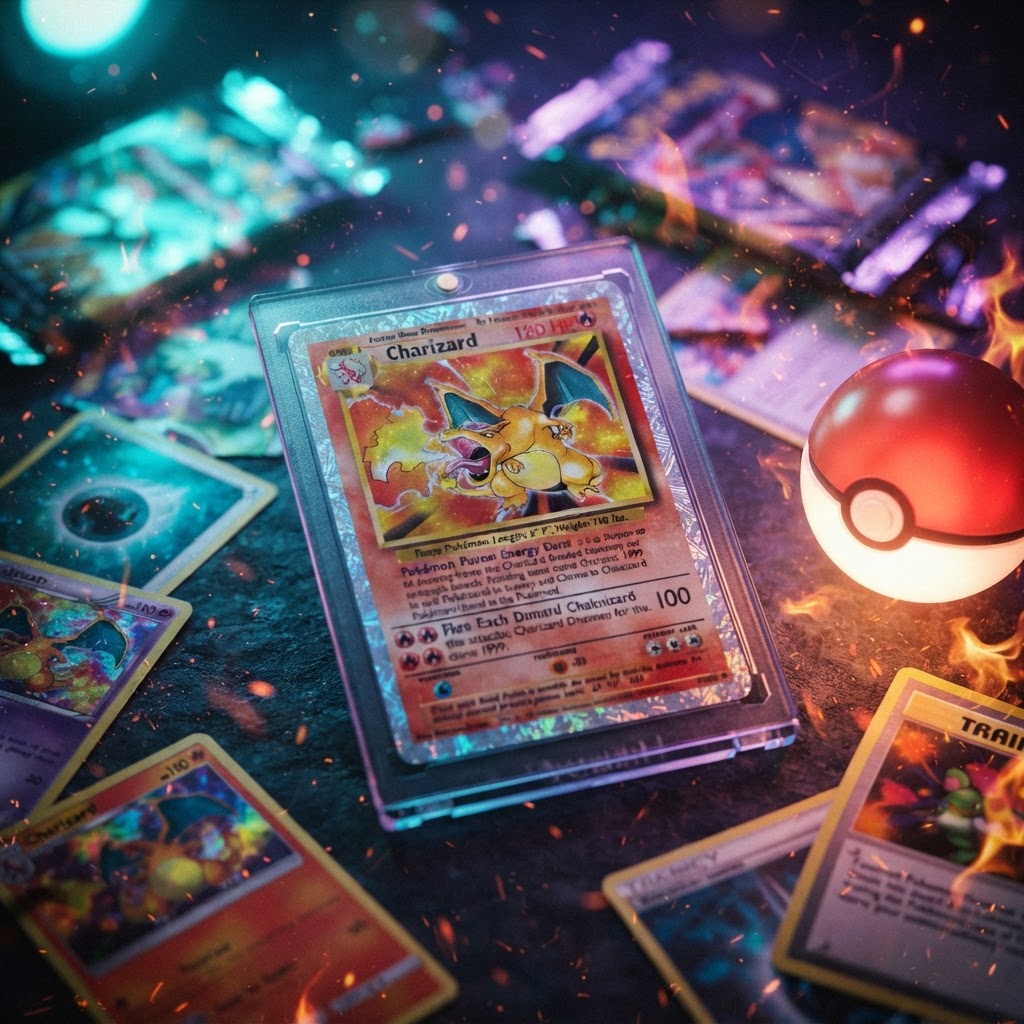 The Legend of the Base Set Charizard: Lore, Design, and Collecting History