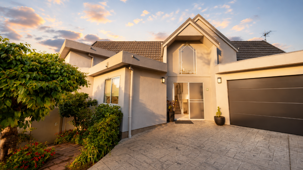 Spacious family home entrance at 4 Inlet Waters, Whitby with water views
