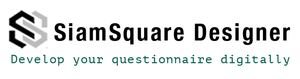 SiamSquare Designer — Develop your questionnaire digitally