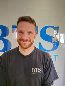 Nick Wüsten im Dienst