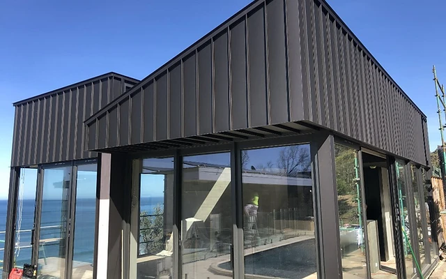 Luxury residential roofing