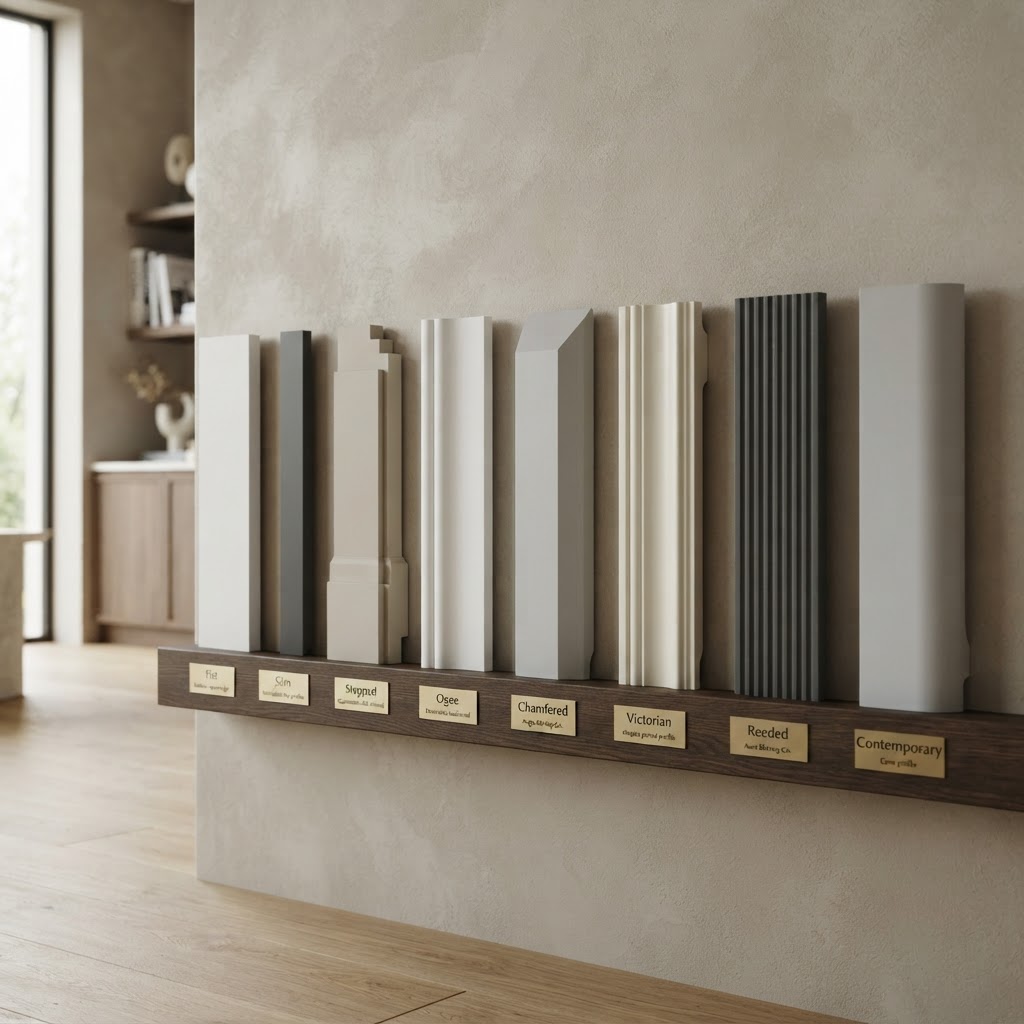 Premium fiber skirting profile collection showcase