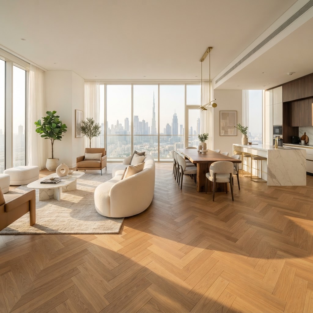 Luxury Dubai penthouse interior