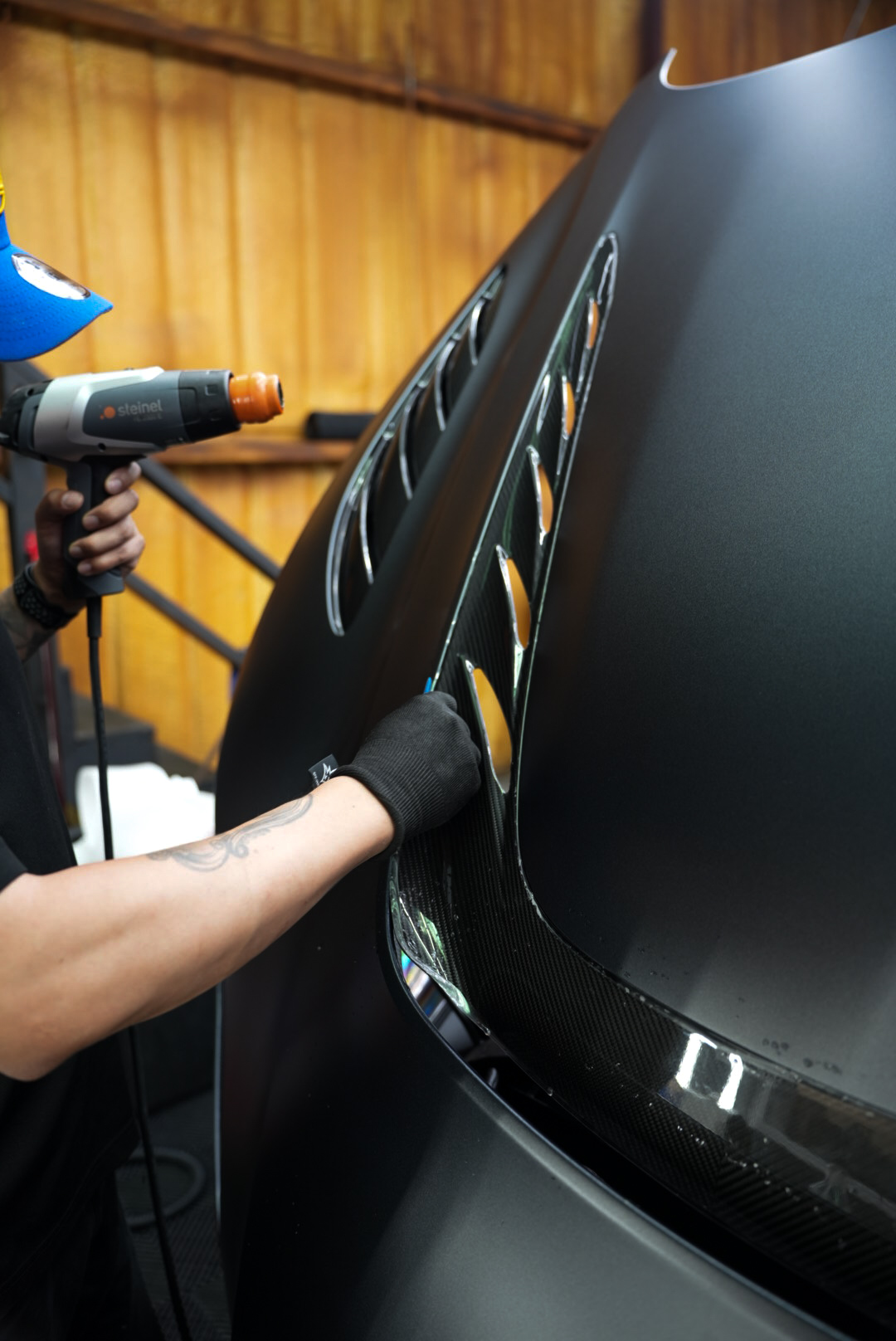 Master installer at work