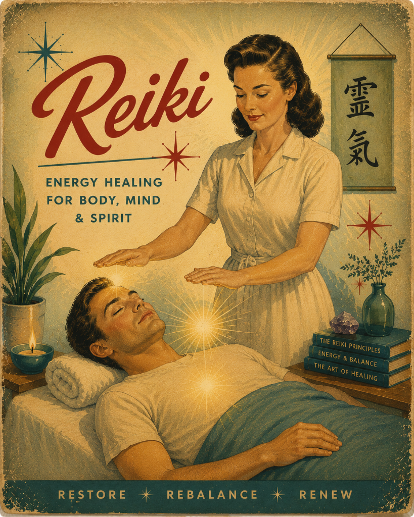 Tanya — Reiki illustration