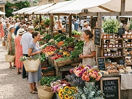 Sunday Farmers Market — Fresh Produce, Honey & Flowers