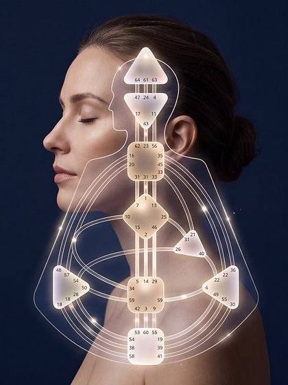 Profil avec BodyGraph lumineux