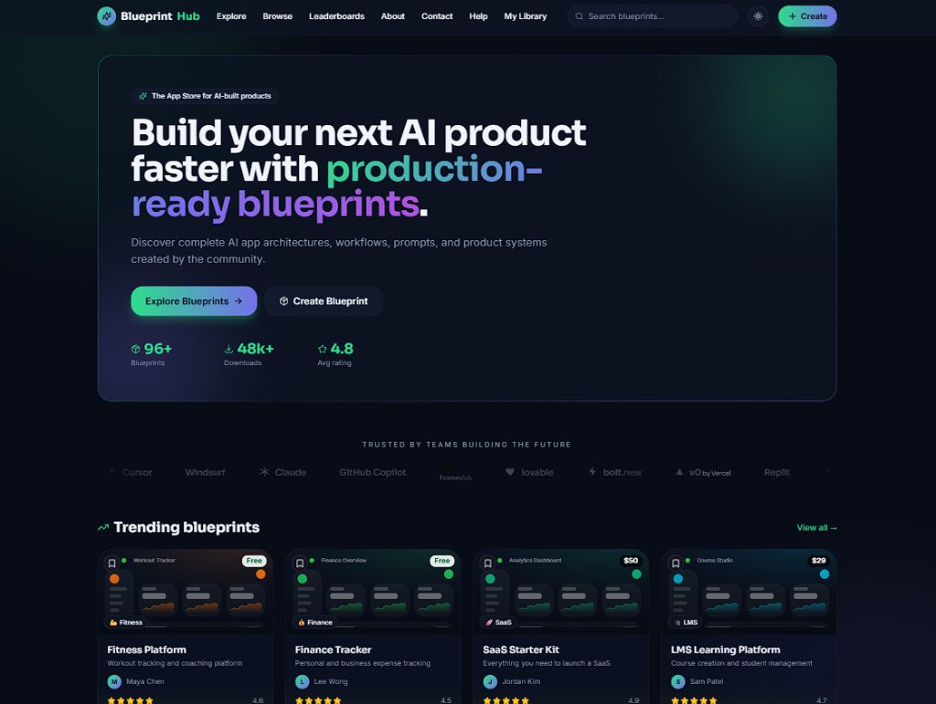 Blueprint – AI Prompt Marketplace