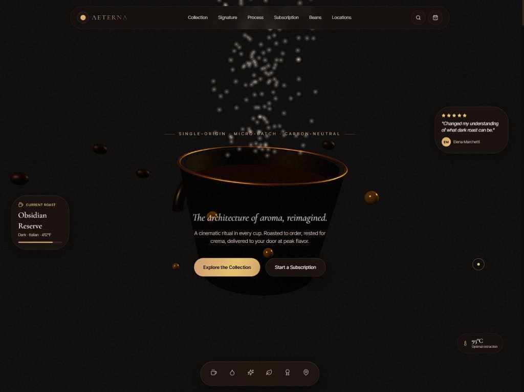Starbucks Landing Page