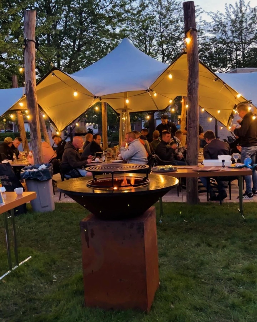 Gezellig zitten op het terras