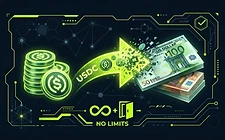 USDC to Fiat: The Complete No-Limit Off-Ramp Guide for 2026
