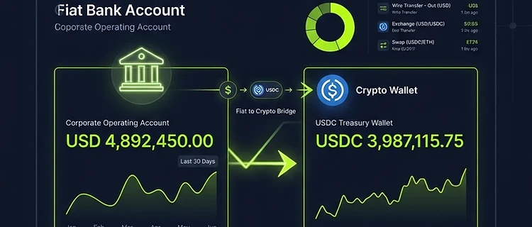 Open a GBP Account with Crypto: UK Account with Stablecoin Conversion
