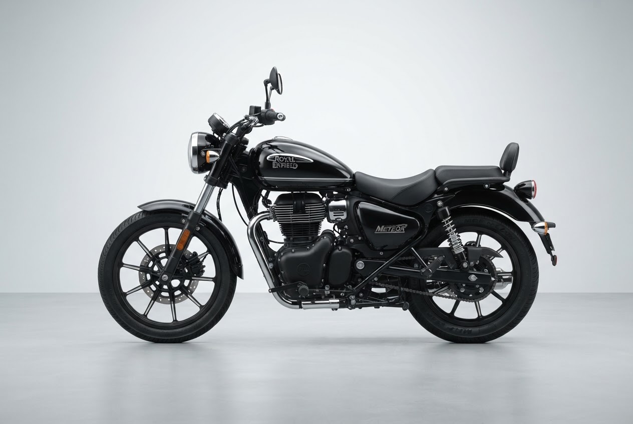 Royal Enfield Meteor 350 for best bike rentals in Kolkata