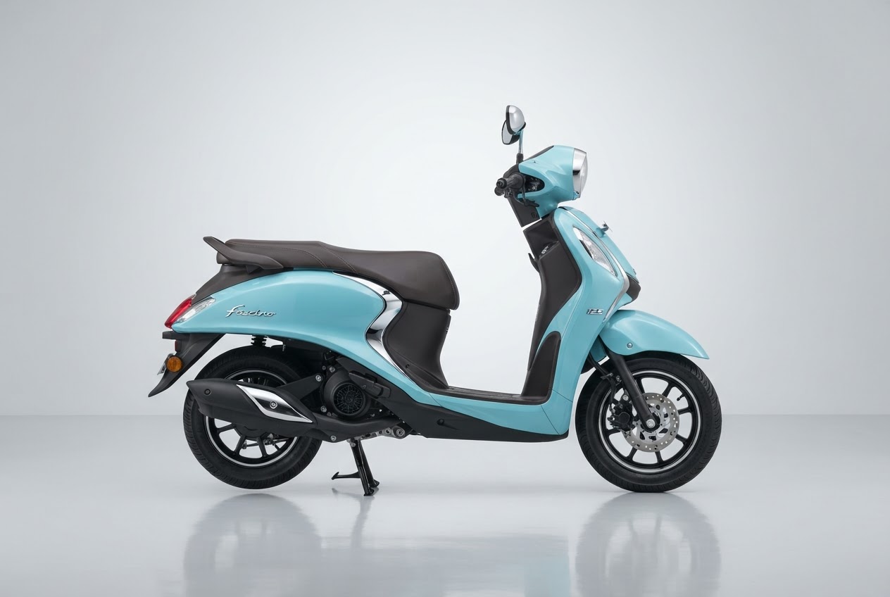 Yamaha Fascino 125 for best bike rentals in Kolkata