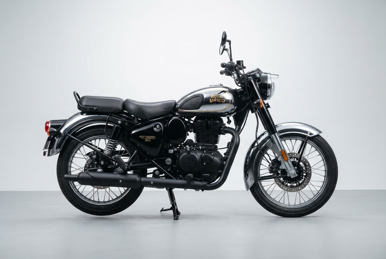 Royal Enfield Classic 350 for best bike rentals in Kolkata