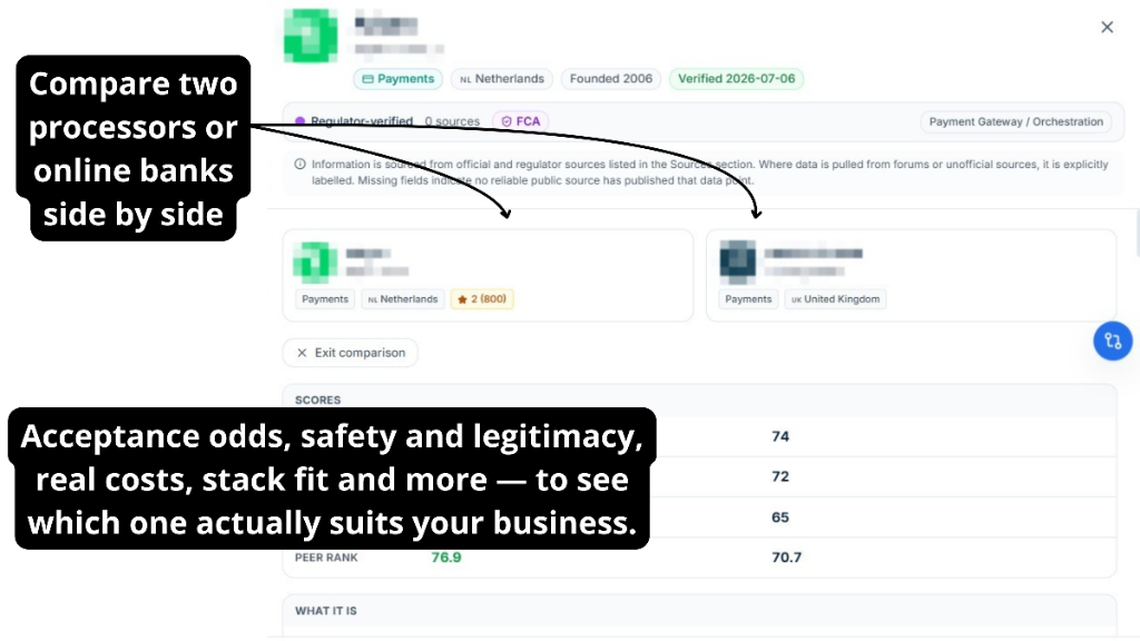 AI Compare — side by side