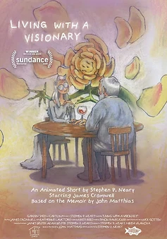 Affiche du court métrage LIVING WITH A VISIONARY