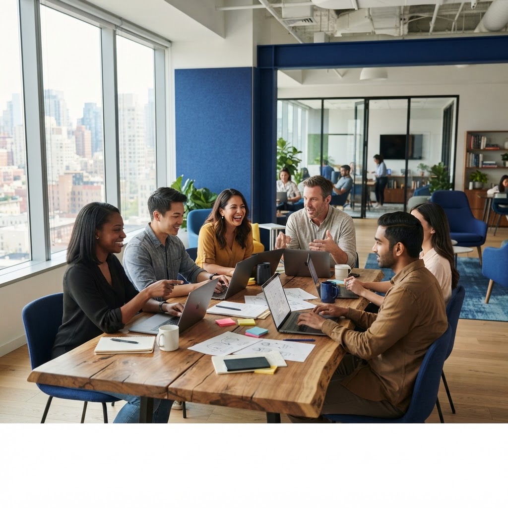 TechPro Solutions team collaborating