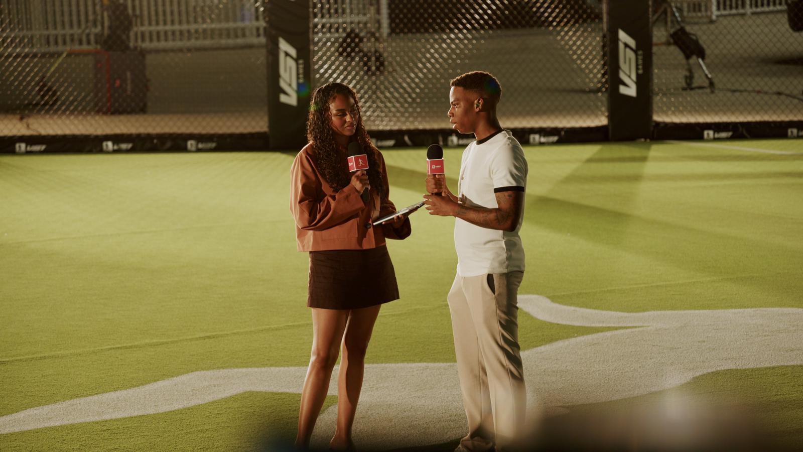 VS1 Games interview on the pitch