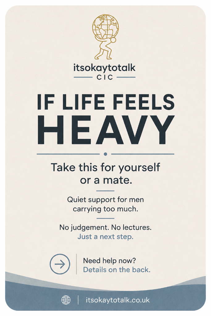 Front of itsokaytotalk crisis card