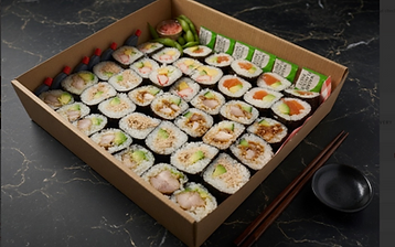 Salmon Sushi Platter